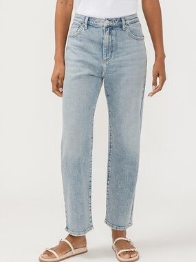 Silver jeans 90s Relaxed Mid Rise Straight Leg Ankle Jeans